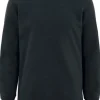 Collegetröja Steeve herr svart 5XL