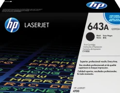 Color LaserJet 643A black toner