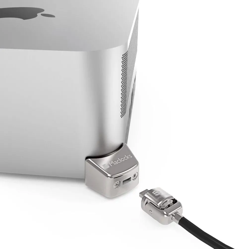 Compulocks Mac Studio Ledge Lock Adapter with Keyed Cable Lock