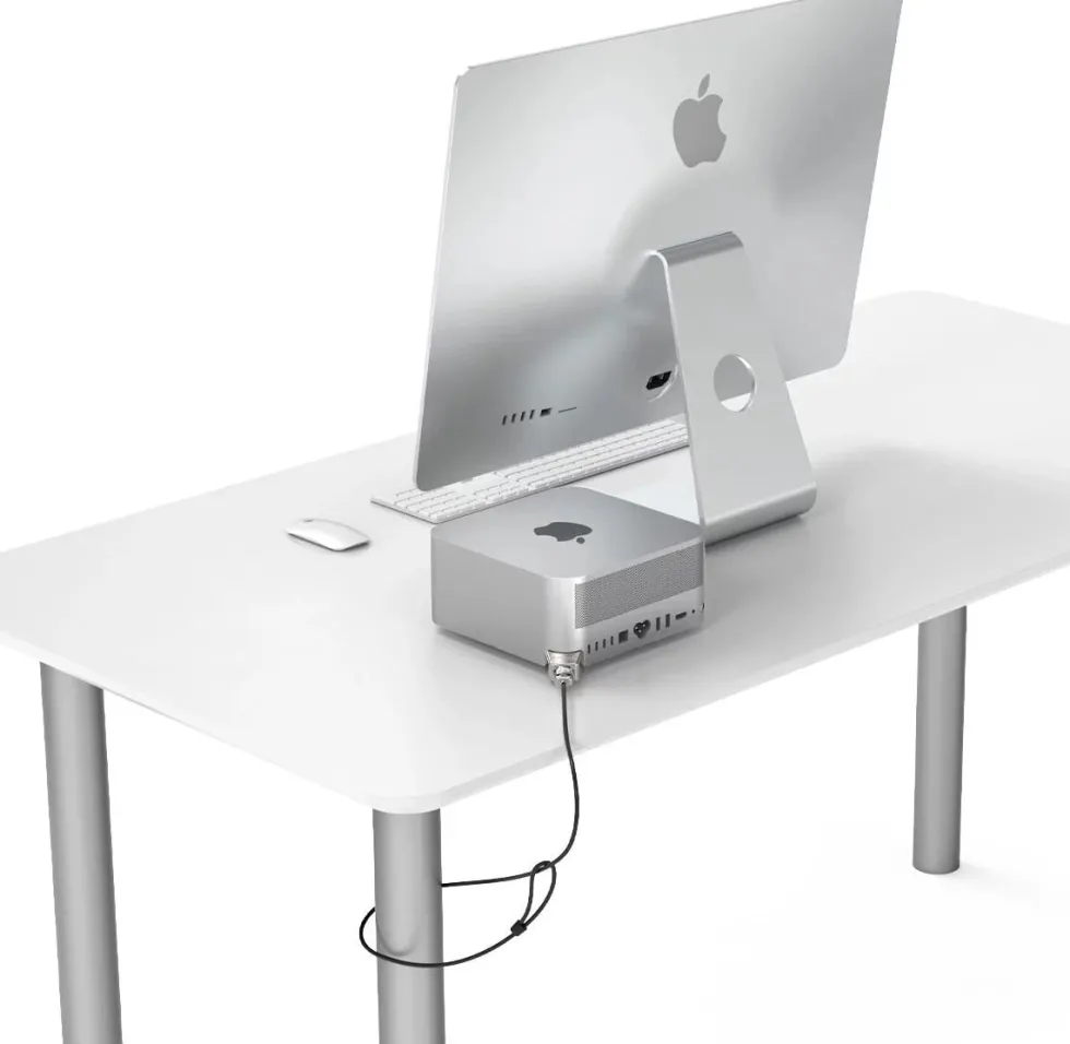 Compulocks Mac Studio Ledge Lock Adapter with Keyed Cable Lock
