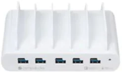 Compulocks 5 Port USB-C and USB-A Charging Dock with EU