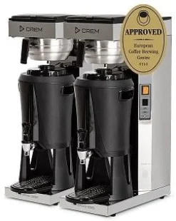 CREM Coffee Queen Mega Gold Auto med Vattenanslutning, 2x2.5L