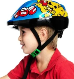 Cykelhjälm Bamse blå