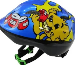 Cykelhjälm Bamse blå