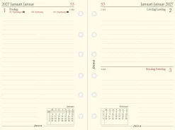 Dagbok Pocket 2027 Dag Per Sida Svensk/Dansk/Norsk