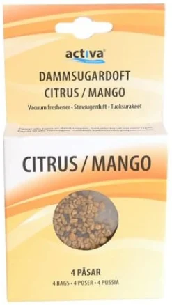 Dammsugardoftkulor Citrus Mango 4/fp