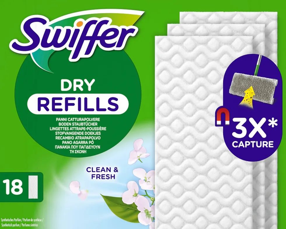 Dammtrasa SWIFFER dry refill 18/fp