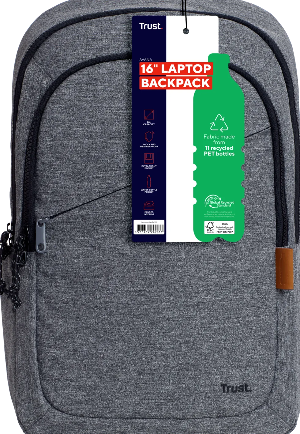 Datorryggsäck TRUST Avana 16'