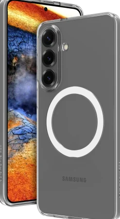 DBRAMANTE Greenland Pro Qi2 - Galaxy S26 Edge - Clear