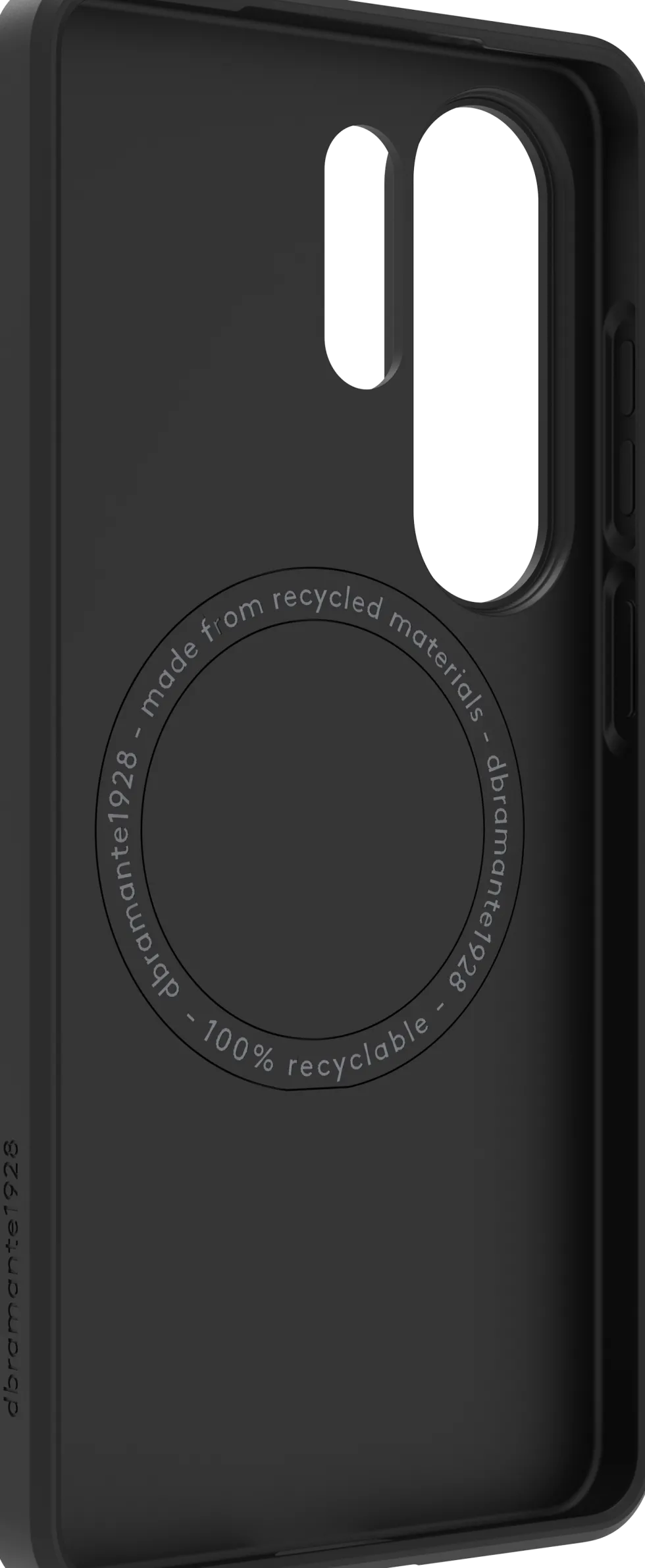 DBRAMANTE Greenland Pro Qi2 - Galaxy S26 Ultra - Night Black
