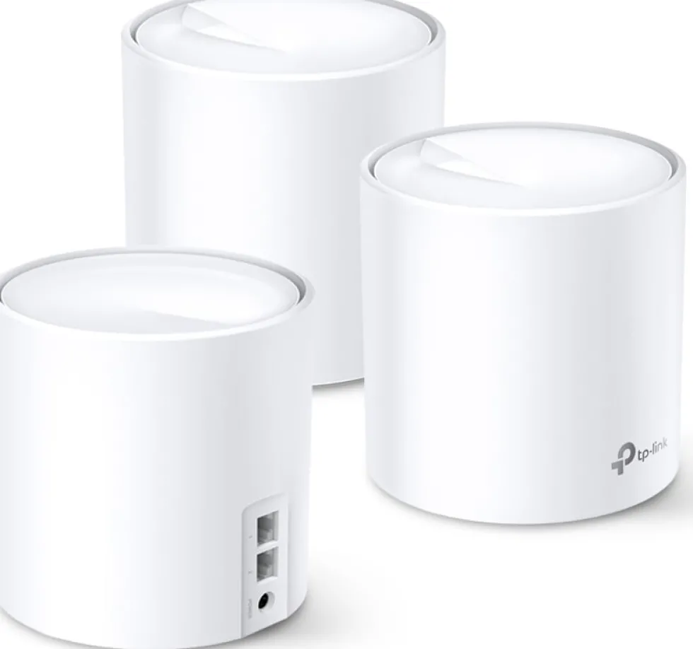 Deco X60 (3-pack) AX5400 Whole Home Mesh Wi-Fi 6 System