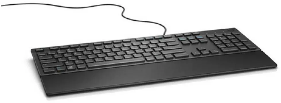 Dell KB216 - Tangentbord - USB - QWERTY - hela norden - svart
