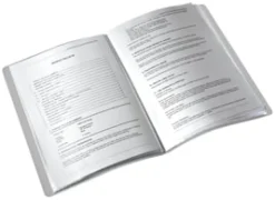 Demopärm LEITZ Style PP 20 fickor sidensvart