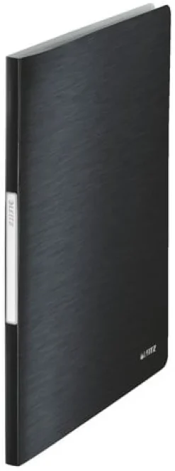 Demopärm LEITZ Style PP 20 fickor sidensvart