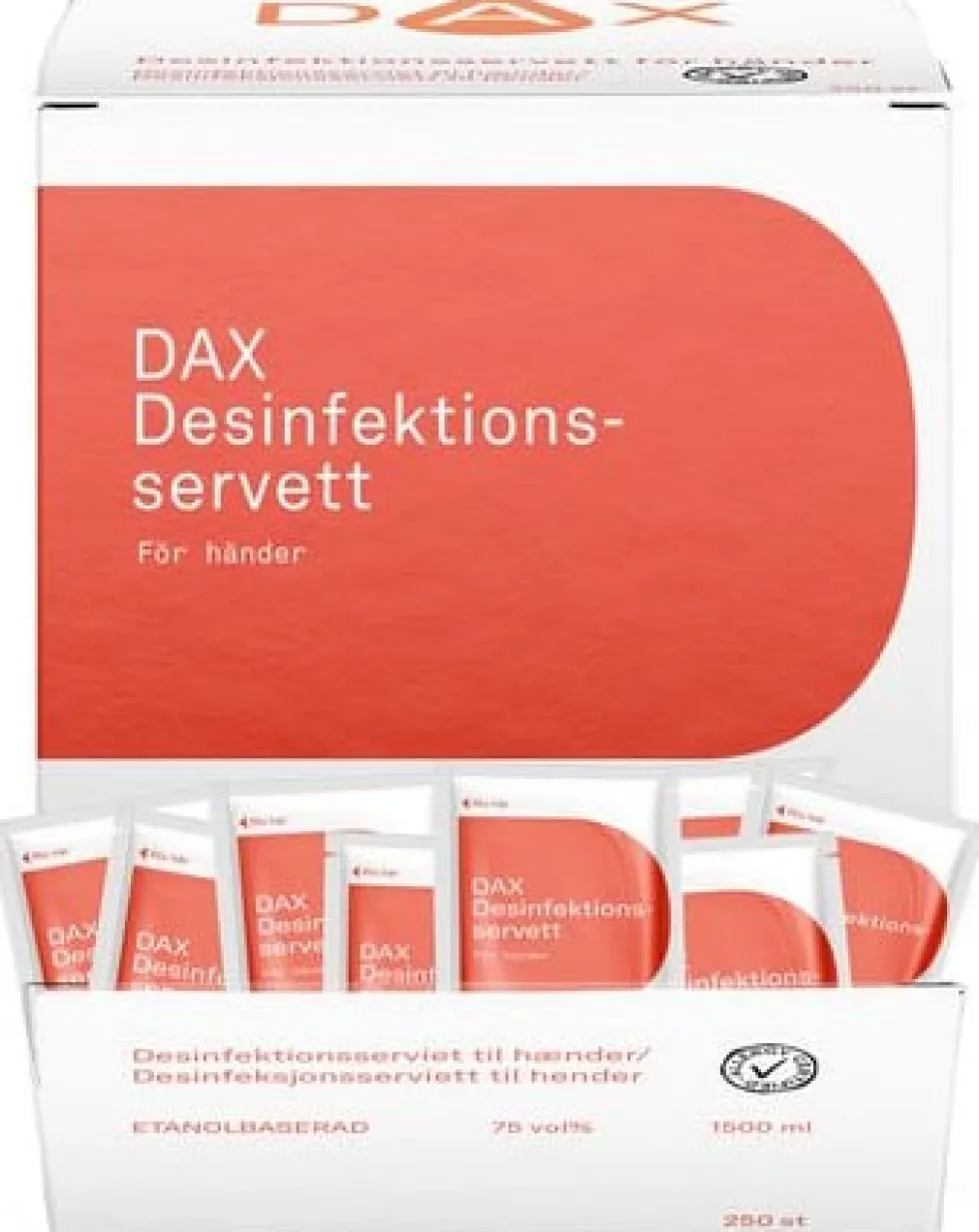 Desinfektionsservett DAX 250/fp