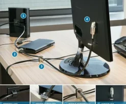 Desktop Peripheral Locking Kit MS 2.0 SK