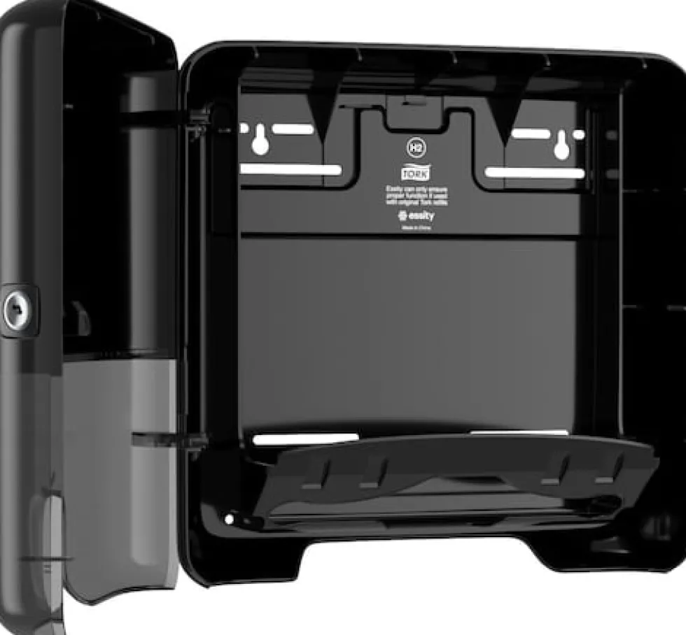 Dispenser Handduk TORK Xpress Mini H2, svart