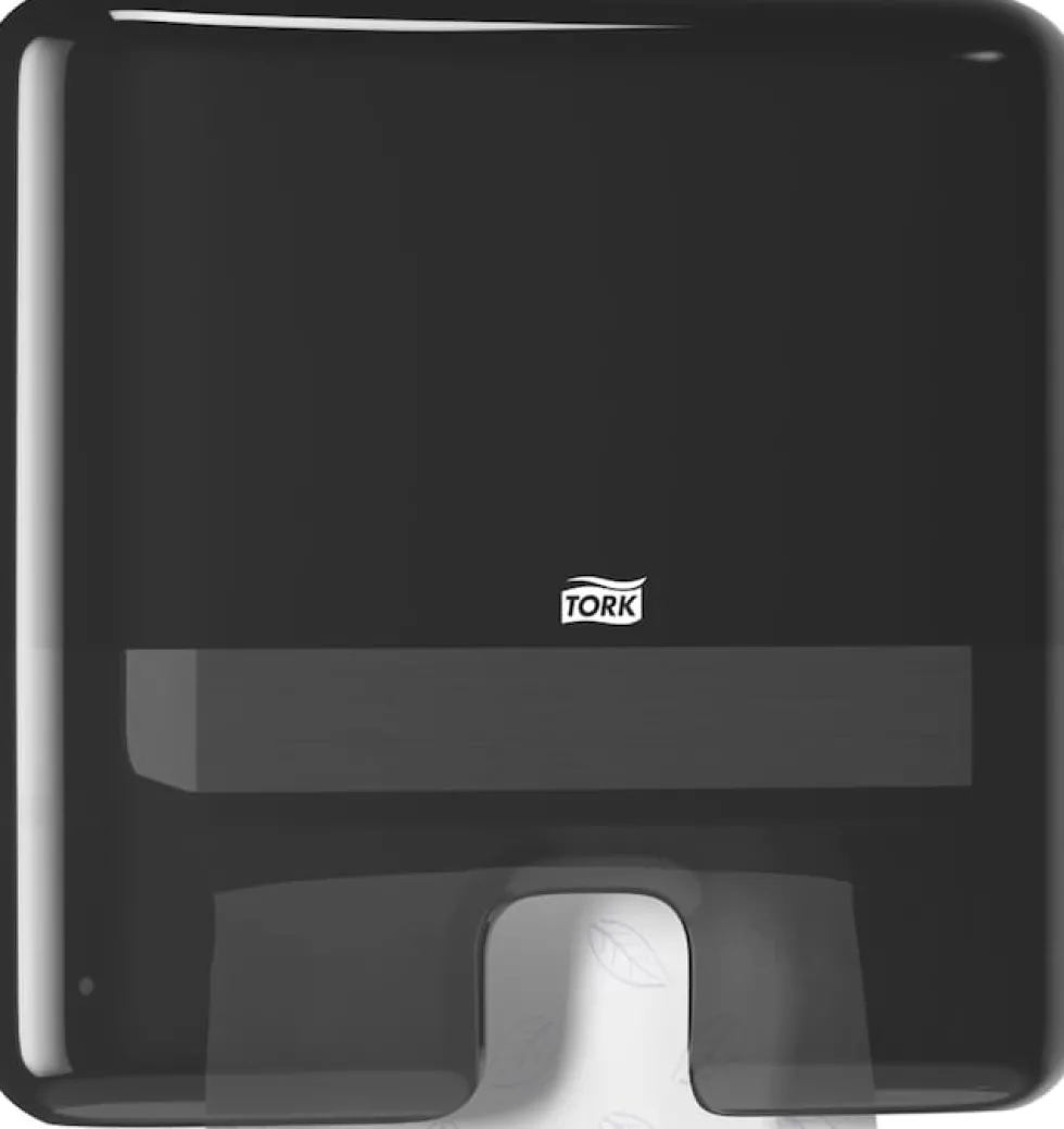 Dispenser Handduk TORK Xpress Mini H2, svart