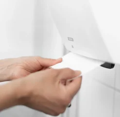 Dispenser KATRIN System handduk auto vit