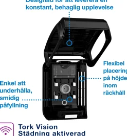 Dispenser TORK A3 luktförbättrare svart
