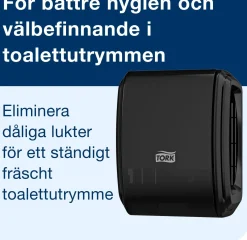 Dispenser TORK A3 luktförbättrare svart