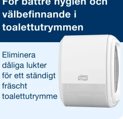 Dispenser TORK A3 luktförbättrare vit