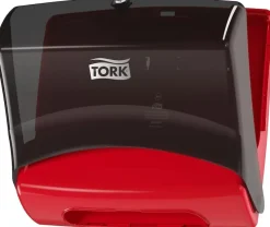 Dispenser Torkduk TORK W4, röd/svart