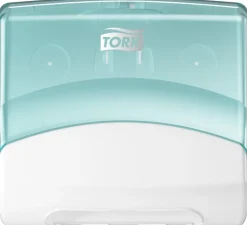 Dispenser Torkduk TORK W4, vit/turkos