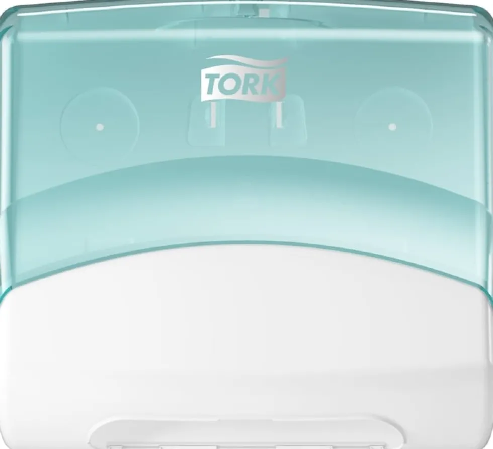 Dispenser Torkduk TORK W4, vit/turkos