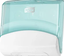 Dispenser Torkduk TORK W4, vit/turkos