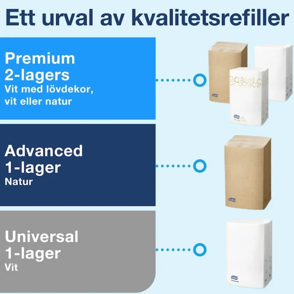 Dispenser TORK Xpressnap N4, valnöt