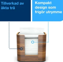 Dispenser TORK Xpressnap N4, valnöt