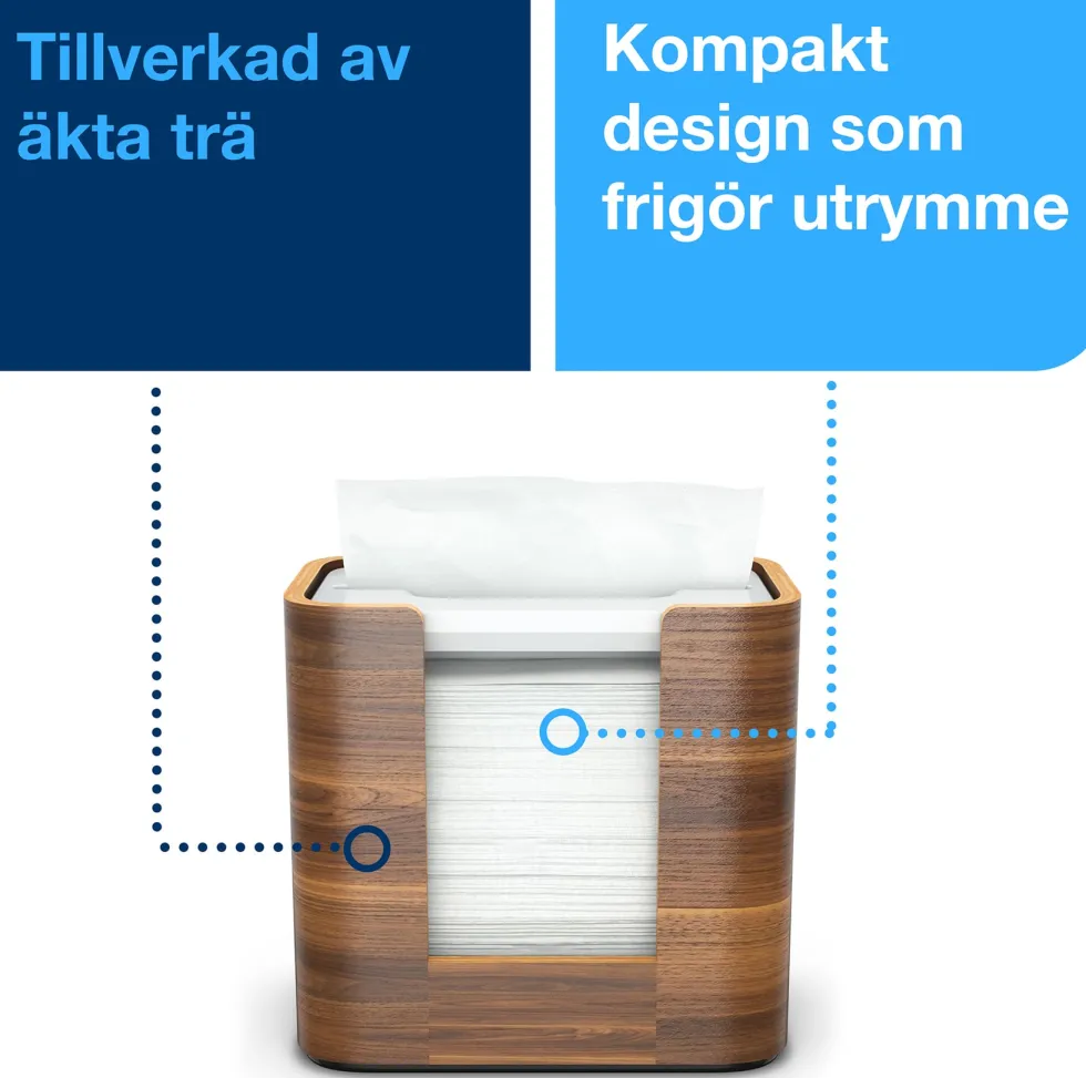 Dispenser TORK Xpressnap N4, valnöt