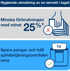 Dispenser TORK Xpressnap N4, valnöt