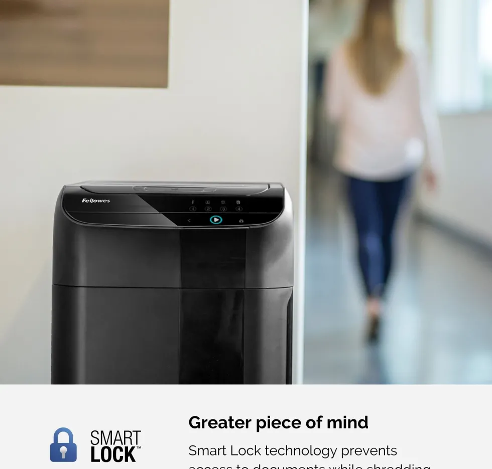 Dokumentförstörare FELLOWES AutoMax 550C, automatisk, 83L, P-4