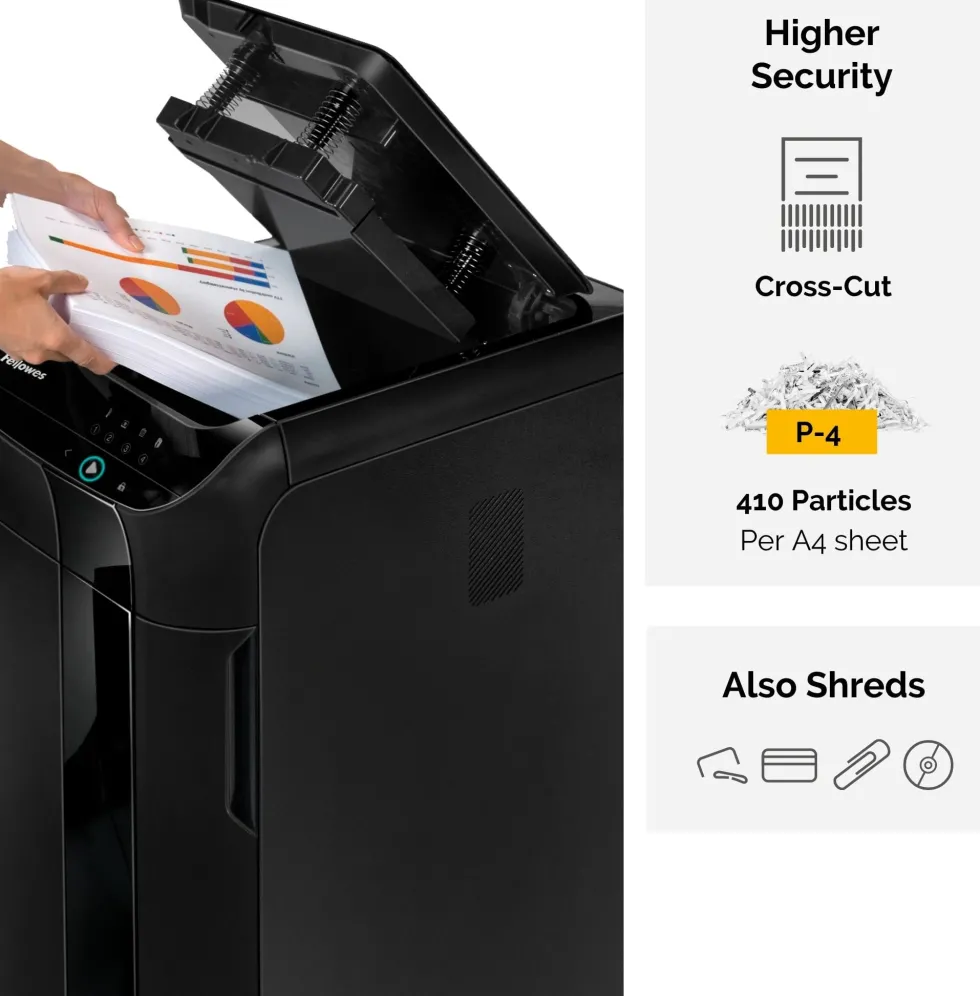 Dokumentförstörare FELLOWES 350C, 68L, P-4