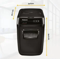 Dokumentförstörare FELLOWES 130C, automatisk, 32L, P-4