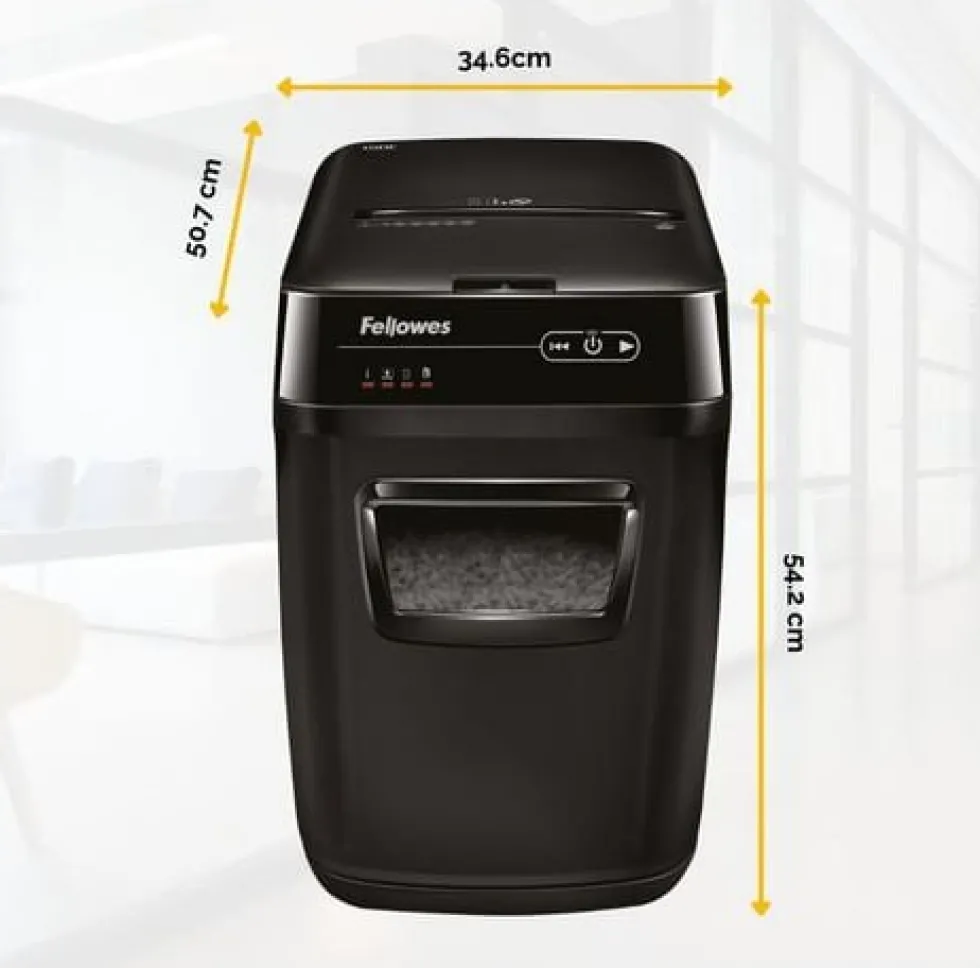 Dokumentförstörare FELLOWES 130C, automatisk, 32L, P-4