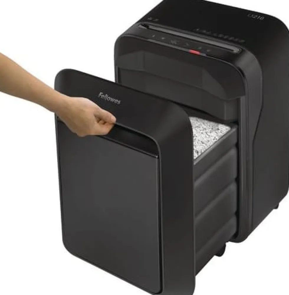 Dokumentförstörare FELLOWES LX210 svart P-4