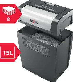 Dokumentförstörare REXEL Momentum X308, 15L, P-3