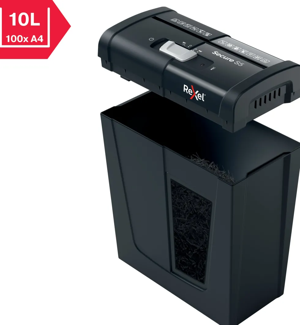 Dokumentförstörare Rexel Secure S5 P2