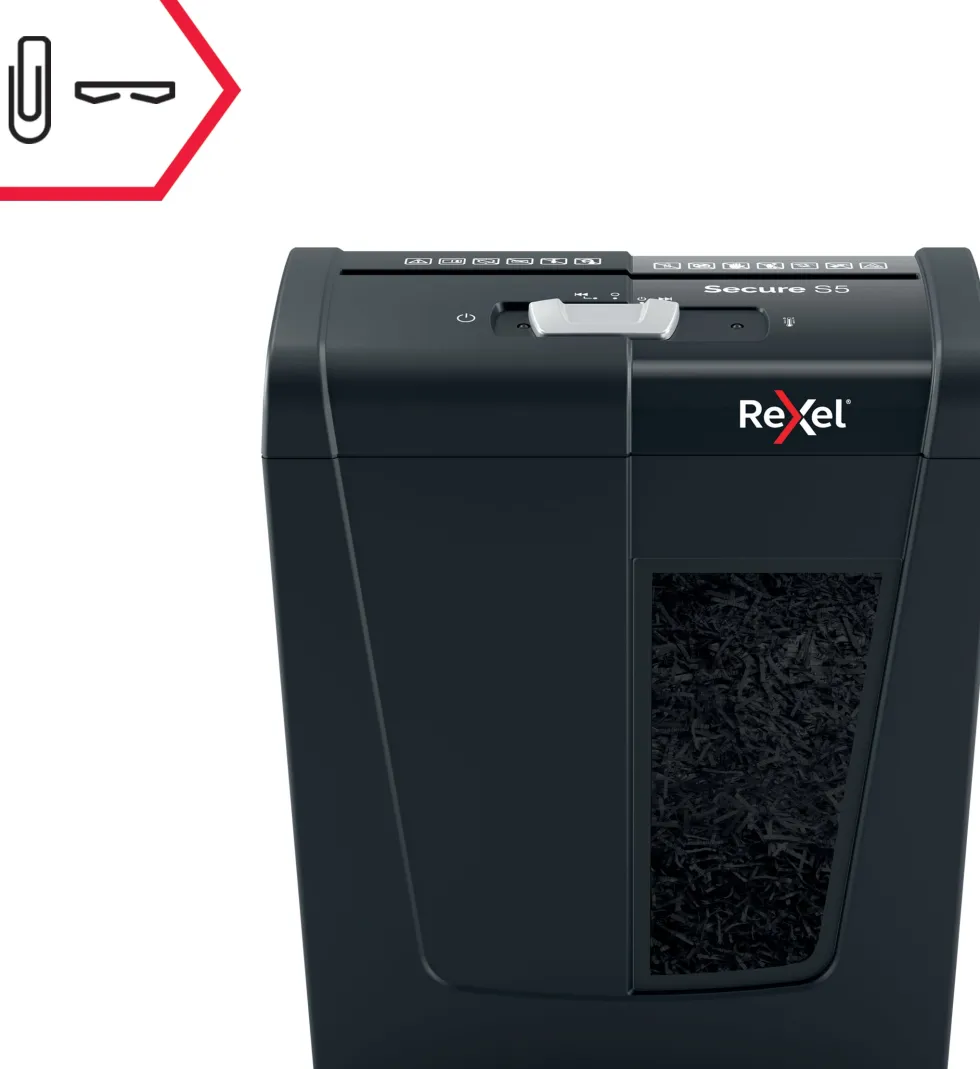 Dokumentförstörare Rexel Secure S5 P2