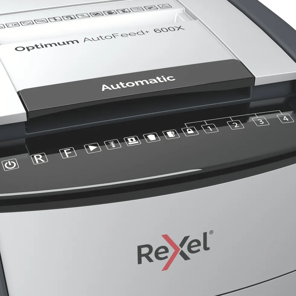 Dokumentförstörare REXEL 600X Automatisk matning P-4