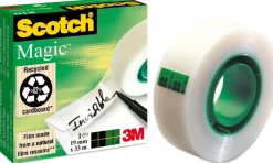 Dokumenttejp Scotch Magic 810, osynlig, 19mm x 33m