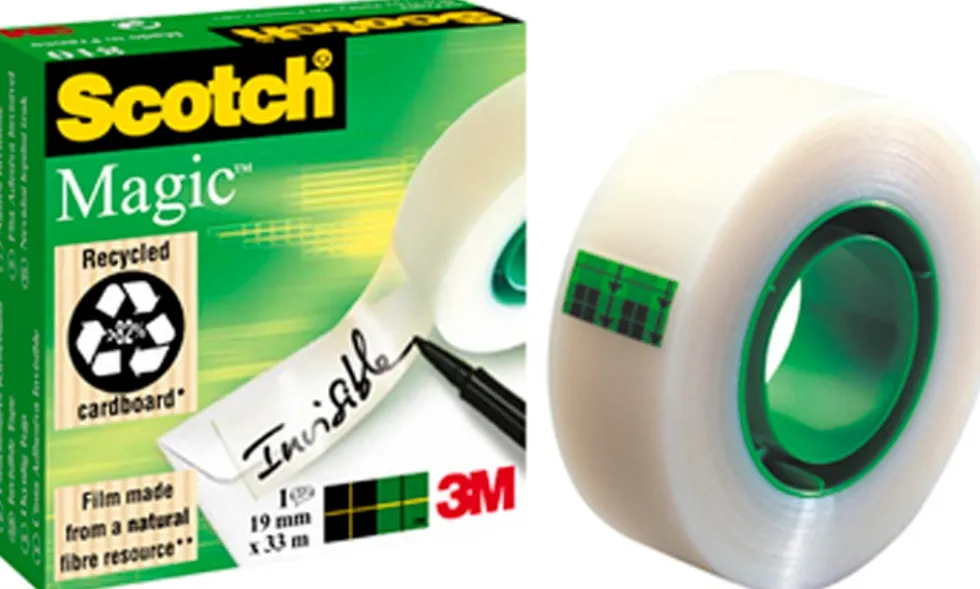 Dokumenttejp Scotch Magic 810, osynlig, 12mm x 33m