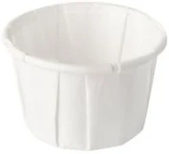 Dressingbägare 35ml vit 250/fp