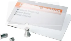 Dörrskylt Durable Crystal Sign A5, 148x210mm