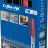 Dura Ink Fine 15 Retail Pack (3) Black/Red
