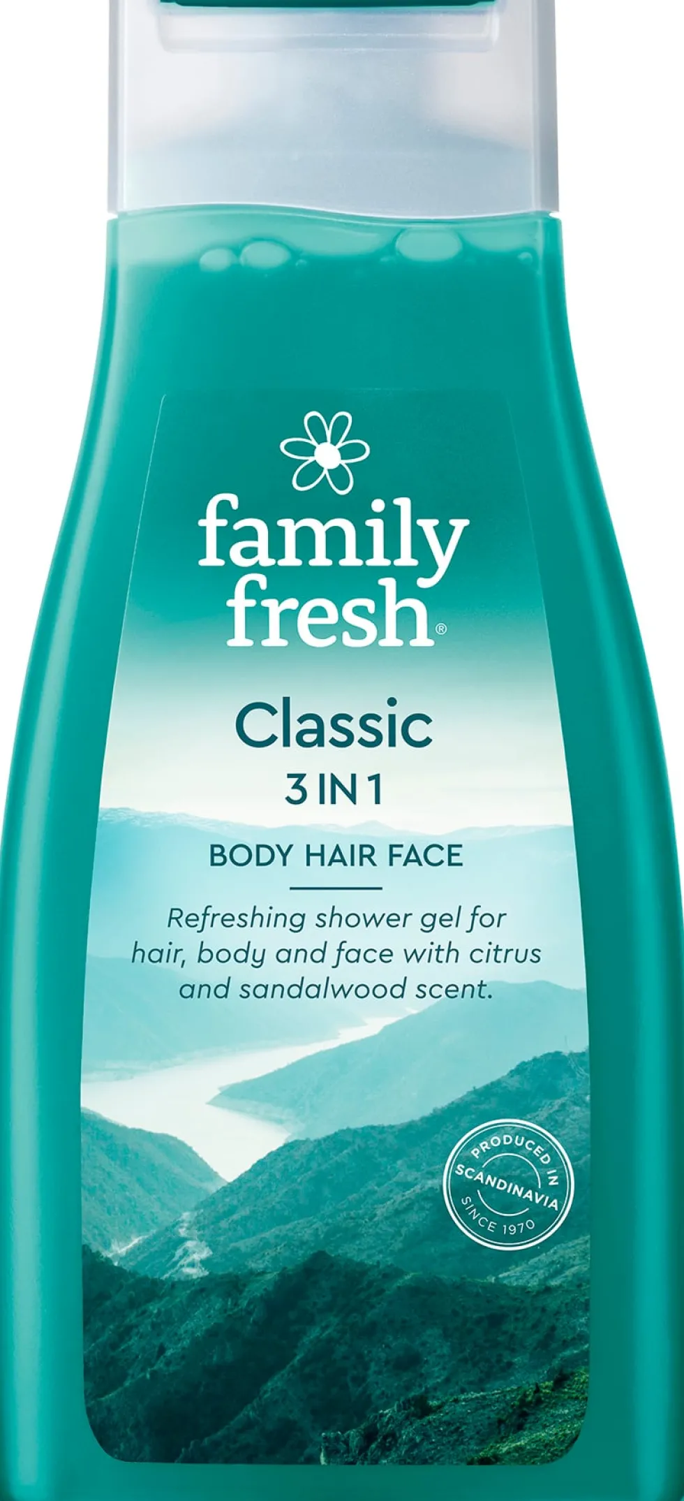 Duschtvål Family Fresh 3in1