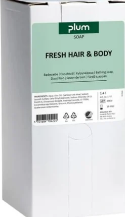 Duschtvål PLUM Hair & Body 1,4L